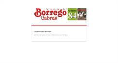 Desktop Screenshot of borrego.com.mx